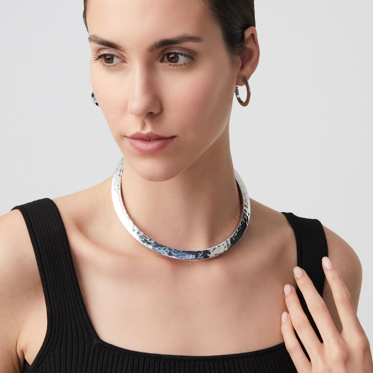 Orecchini Blade Piccoli in Argento