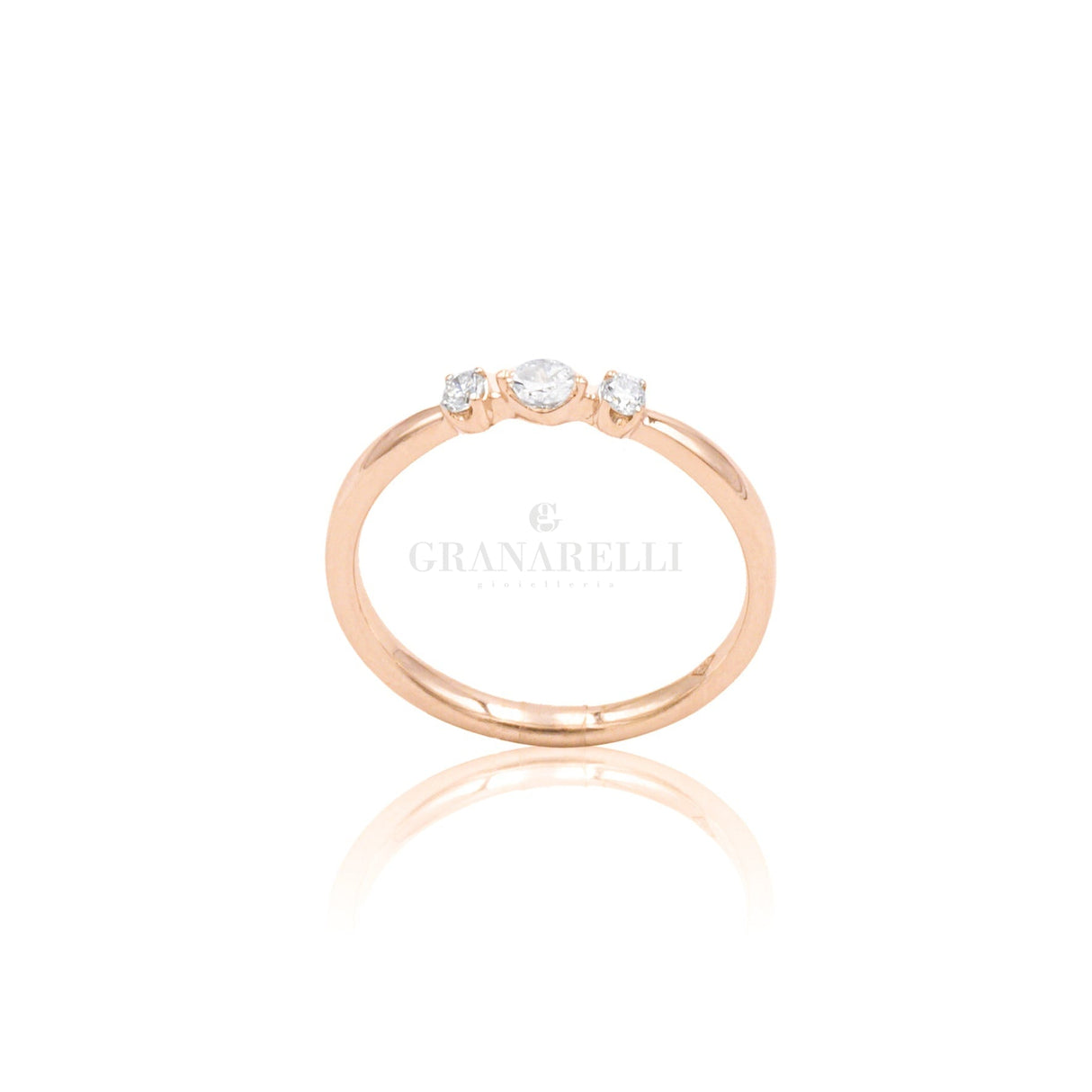 Anello Fantasia micro con Diamanti in Oro Rosa-Anelli-CRIVELLI-14-Gioielleria Granarelli
