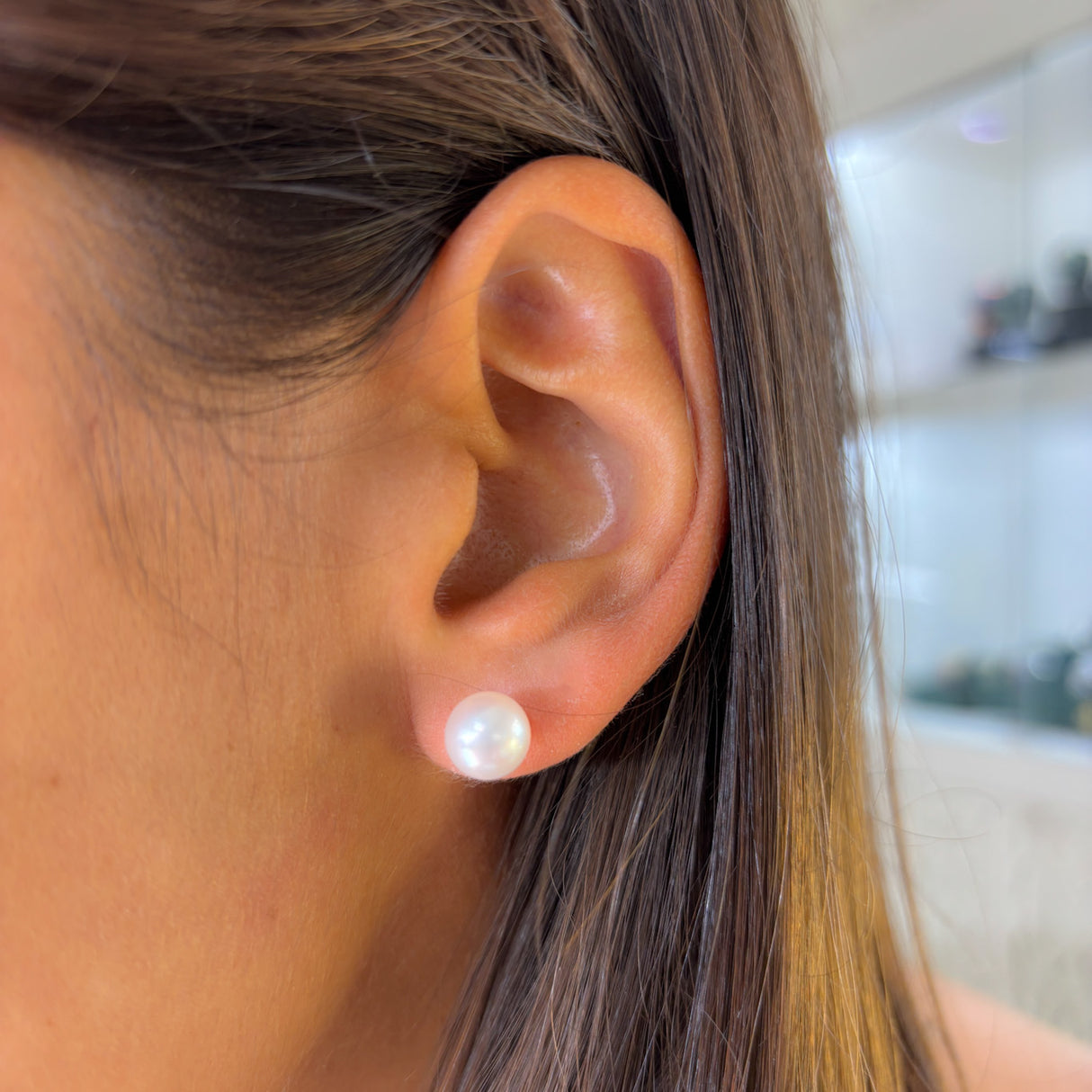 Orecchini Perla Ø 7,5/8 mm AKOYA