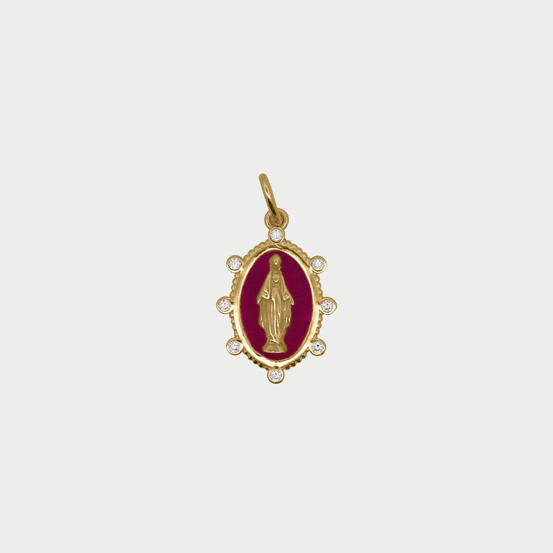 Charm Madonna Burgundy