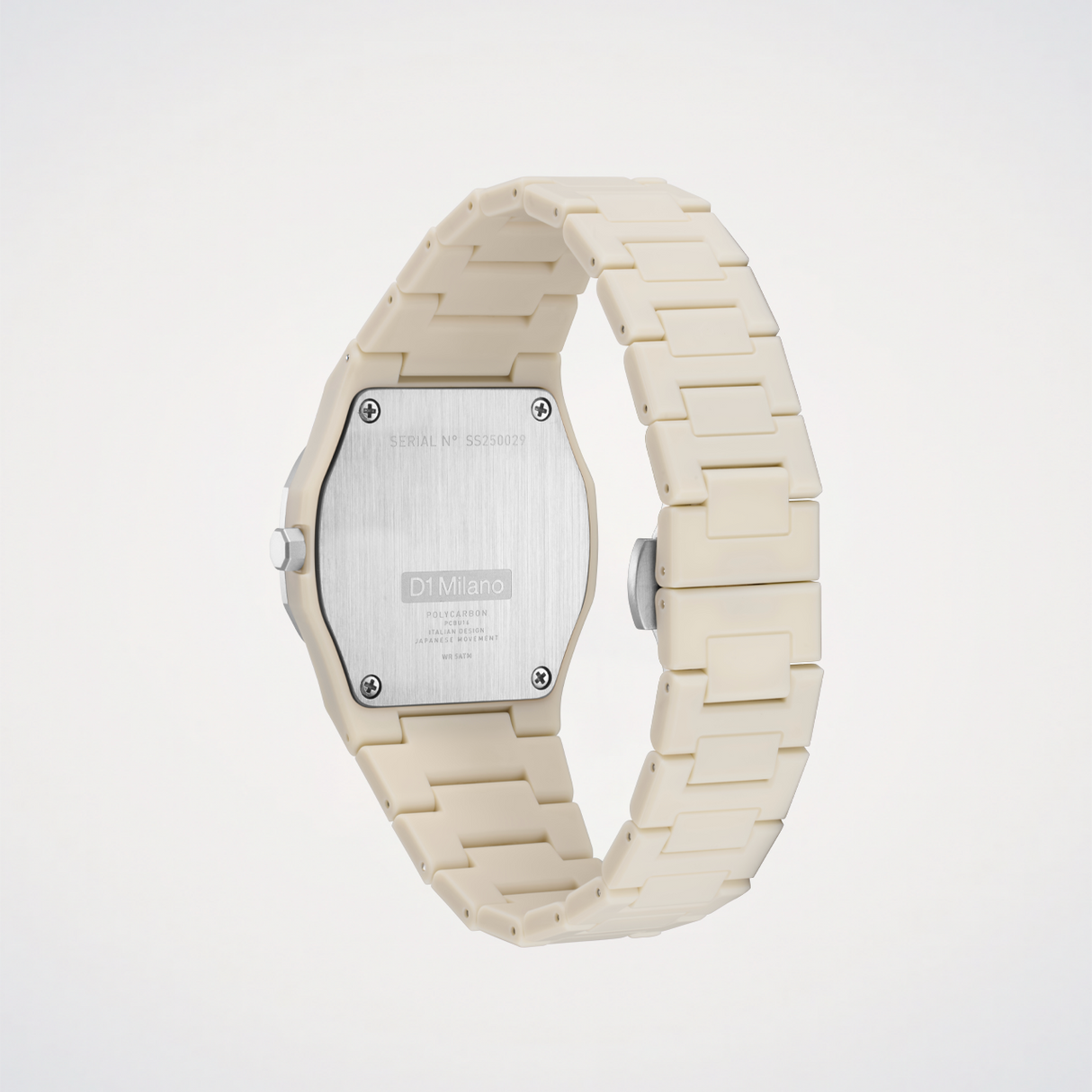 Grey Mesh Polycarbon 37 mm-Orologi-D1 MILANO-Gioielleria Granarelli