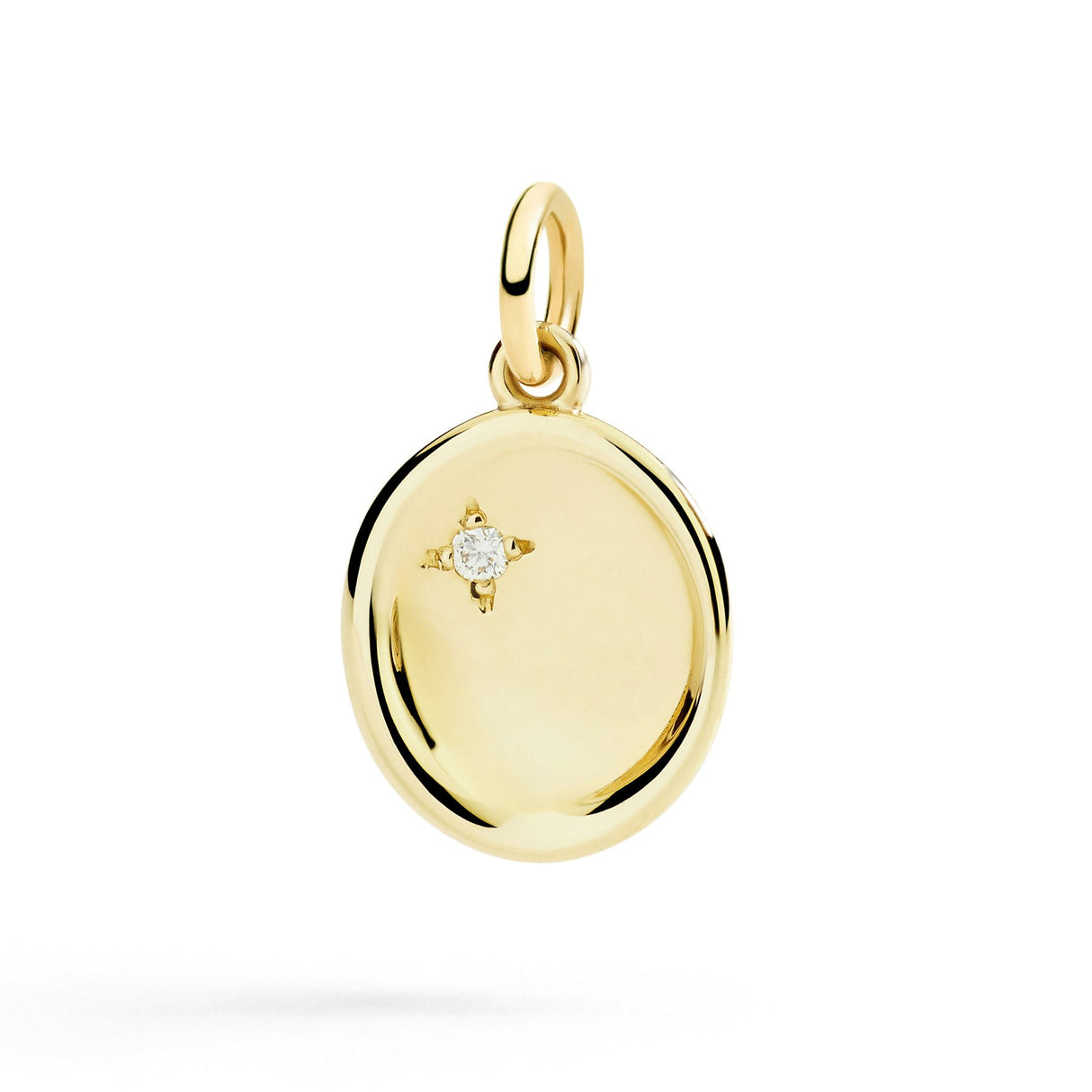 Charm DoDo Sigillo Oro Giallo e Diamante Bianco