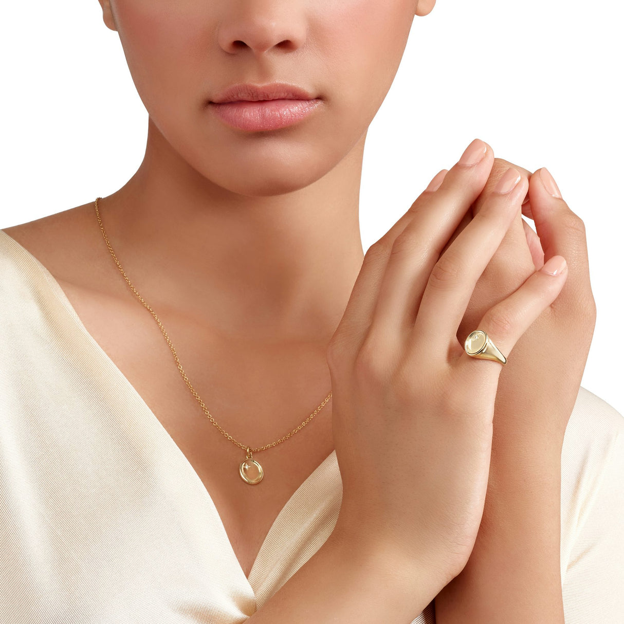 Charm DoDo Sigillo Oro Giallo e Diamante Bianco