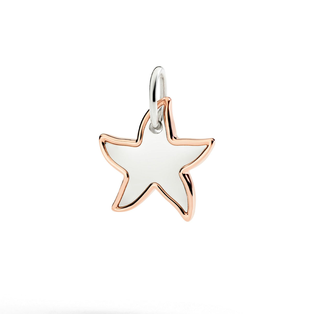 Charm XL DoDo Stellina in Argento e Oro Rosa