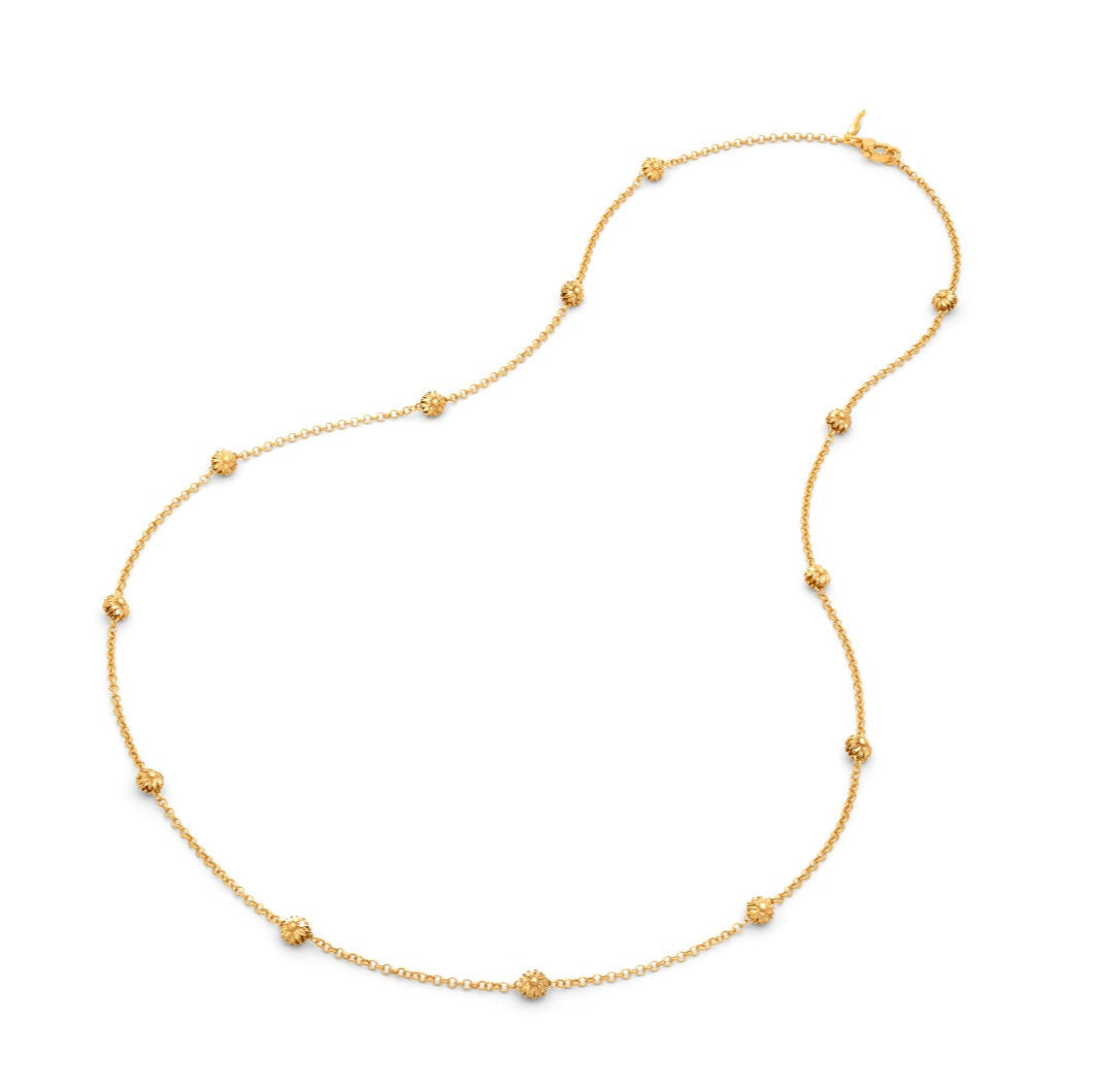 Collana Lunga Margherita Luce Dorata