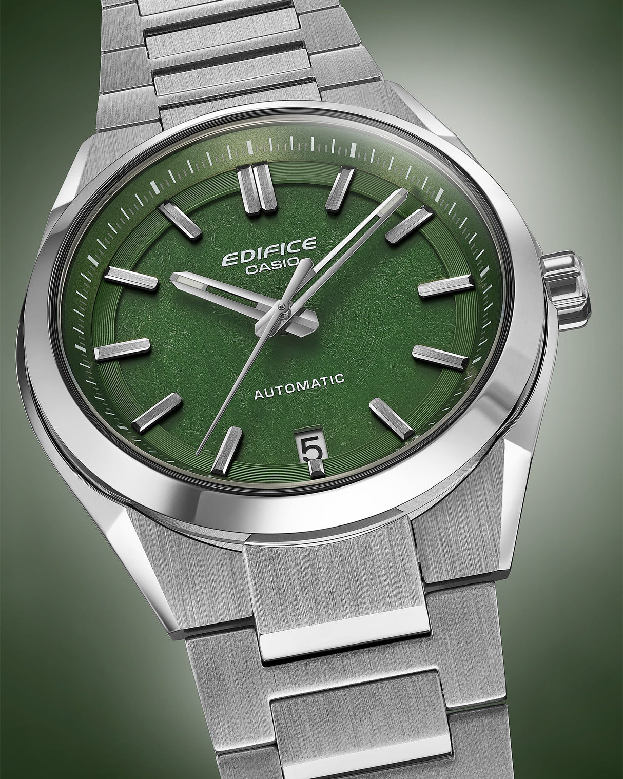 Edifice Automatico Acciaio Verde EFK-100D-3A