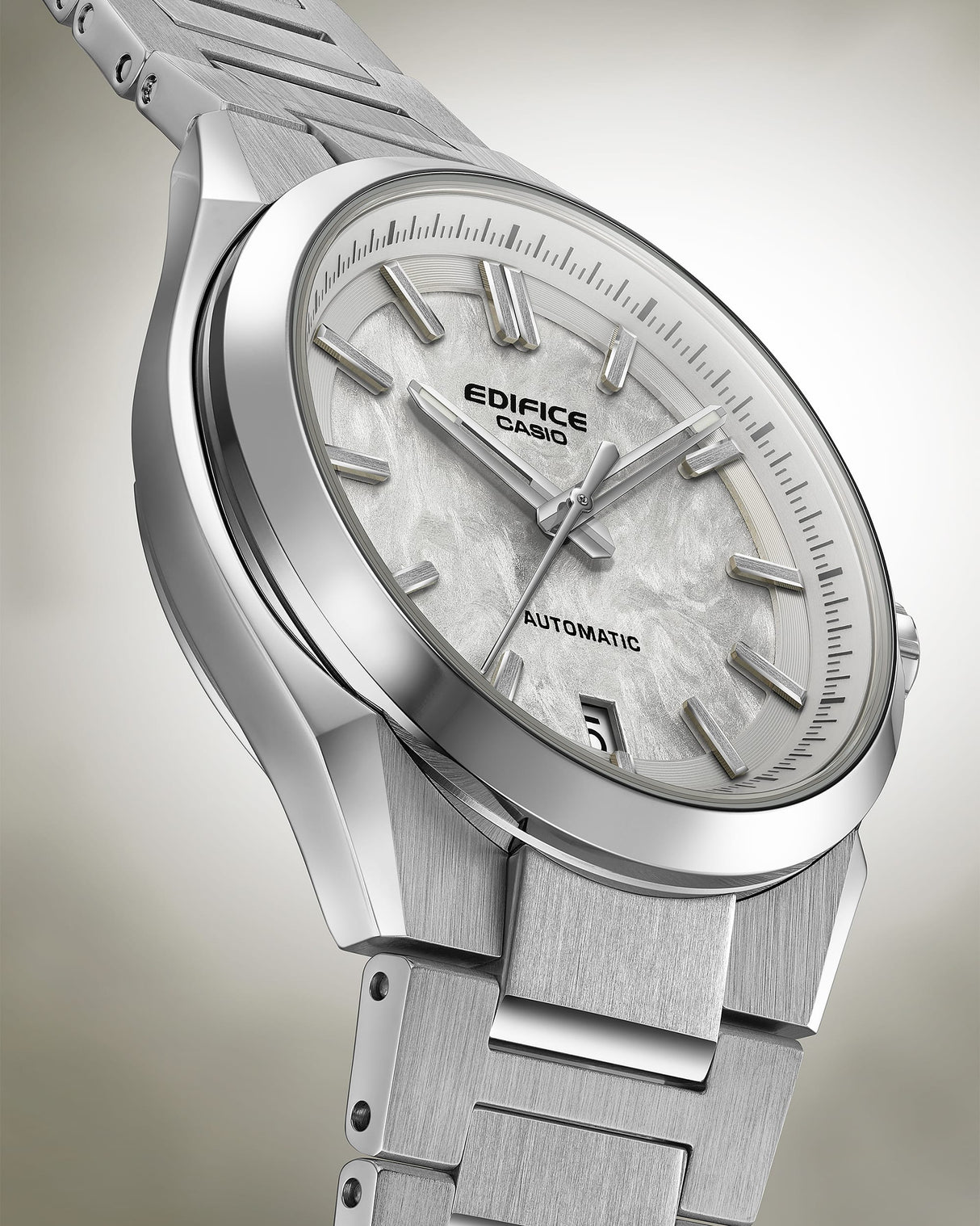 Edifice Automatico Acciaio Argento EFK-100D-7A