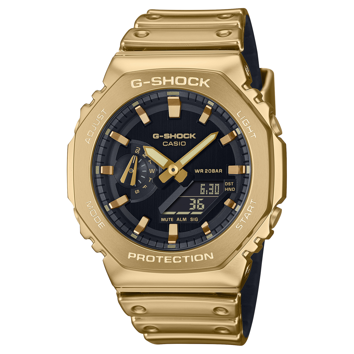 Casio G-Shock G-Steel Nero Dorato-Orologi-CASIO-Gioielleria Granarelli
