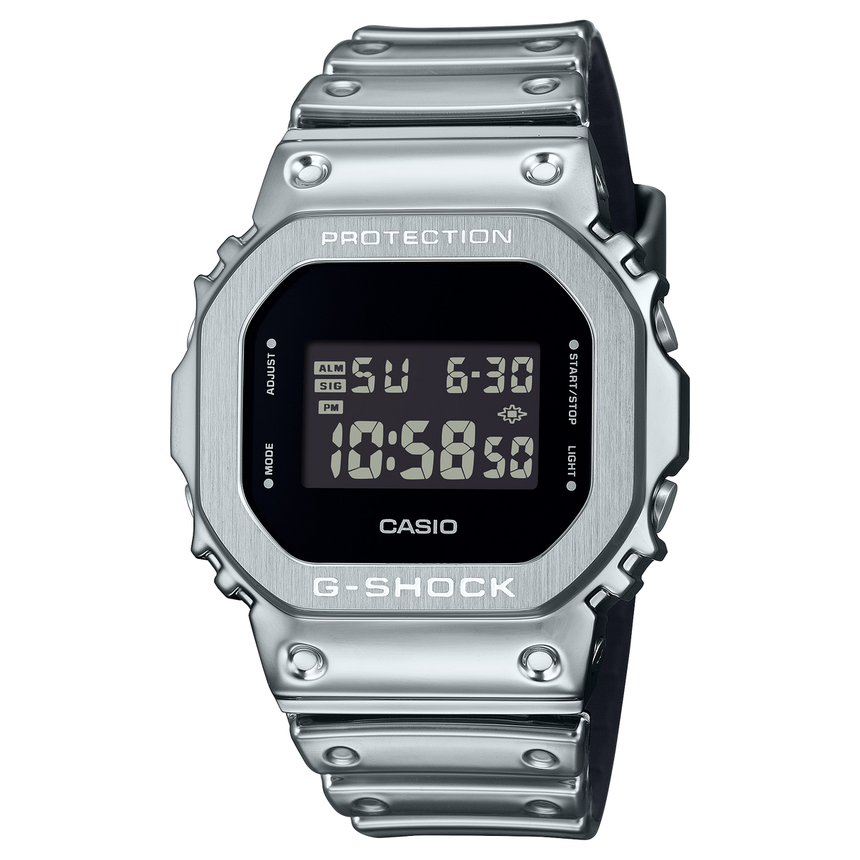 Casio G-Shock G-Steel Silver-Orologi-CASIO-Gioielleria Granarelli