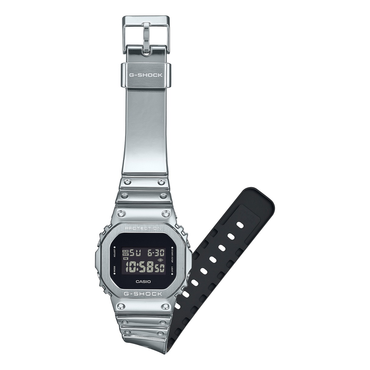 Casio G-Shock G-Steel Silver-Orologi-CASIO-Gioielleria Granarelli