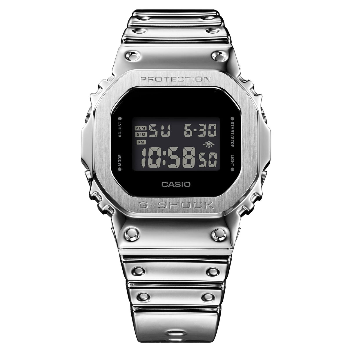 Casio G-Shock G-Steel Silver-Orologi-CASIO-Gioielleria Granarelli