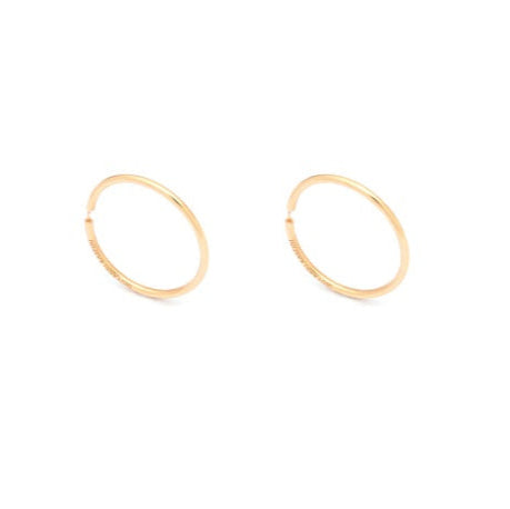 Orecchini Invisibili Dorati