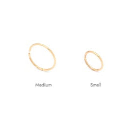 Orecchini Invisibili Dorati