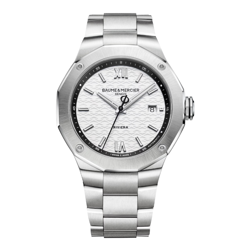 Riviera Automatico Acciaio Silver 42mm 10829