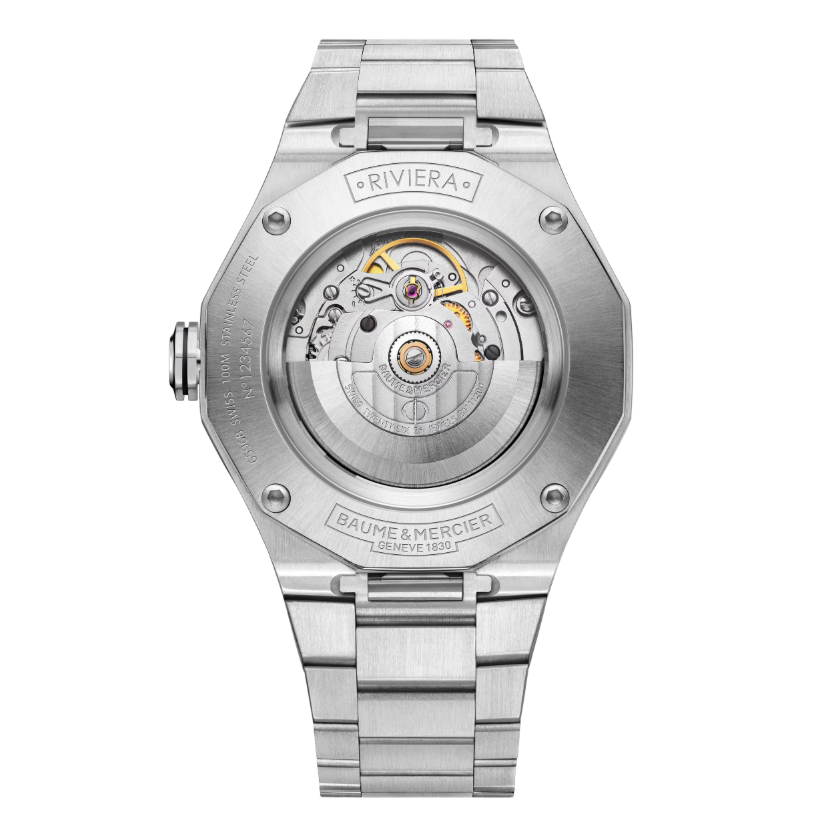 Riviera Automatico Acciaio Silver 42mm 10829