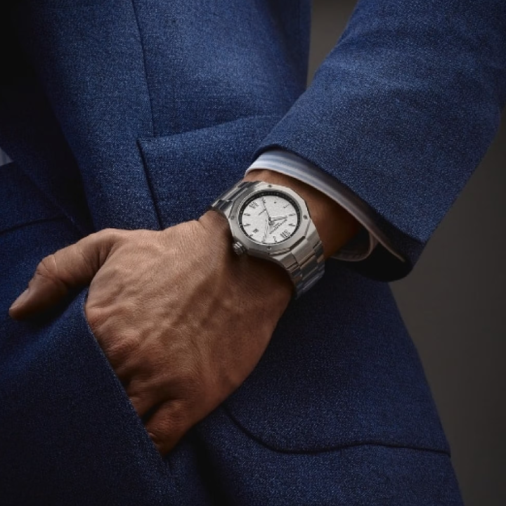 Riviera Automatico Acciaio Silver 42mm 10829