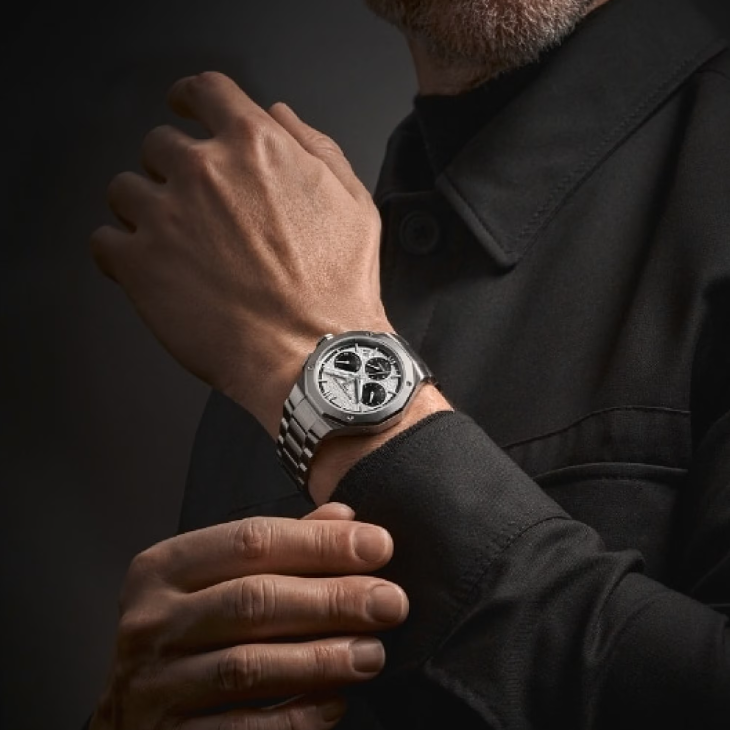 Riviera Automatico Acciaio Silver 41mm 10827