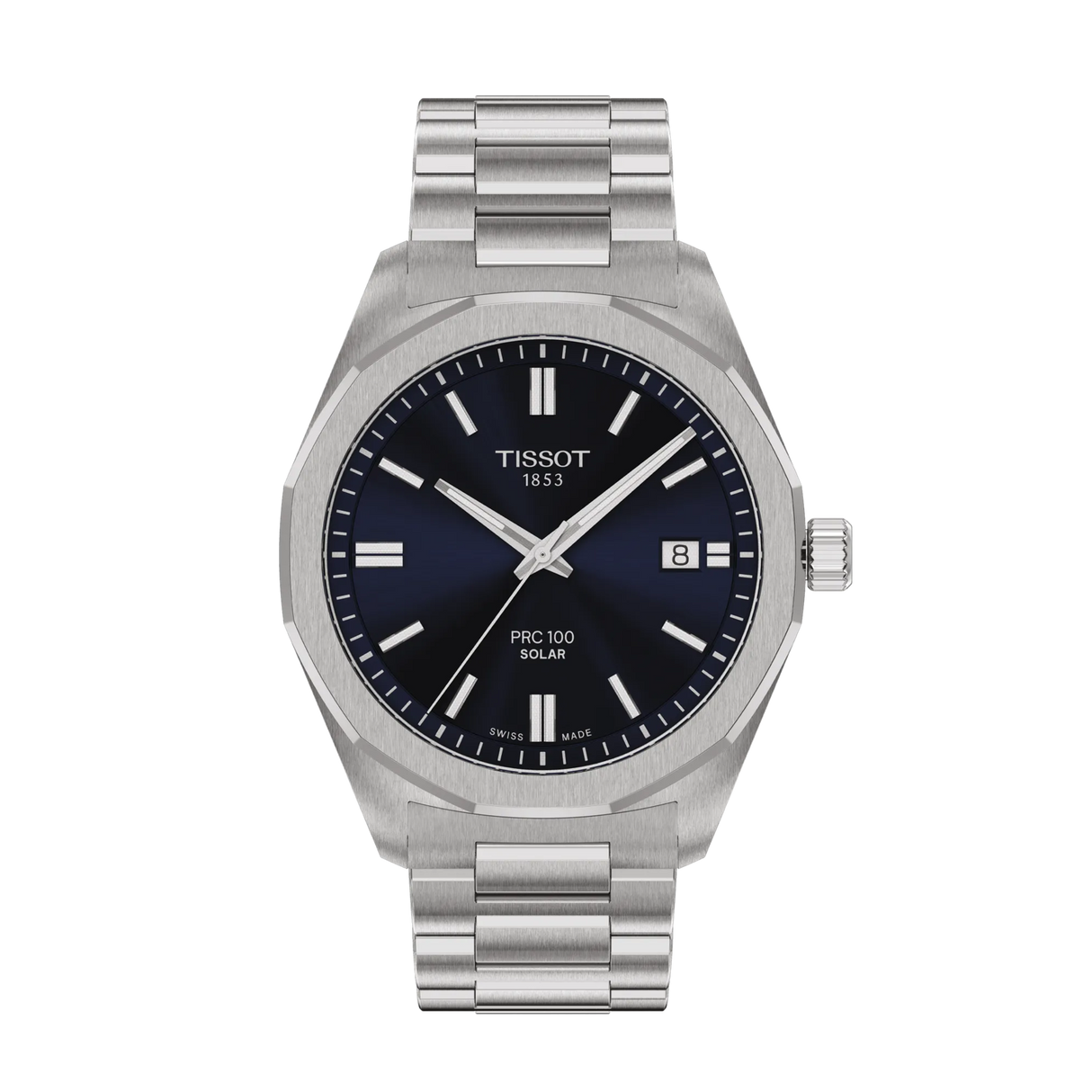 PRC 100 Solar Quarzo 39 mm Blu Acciaio