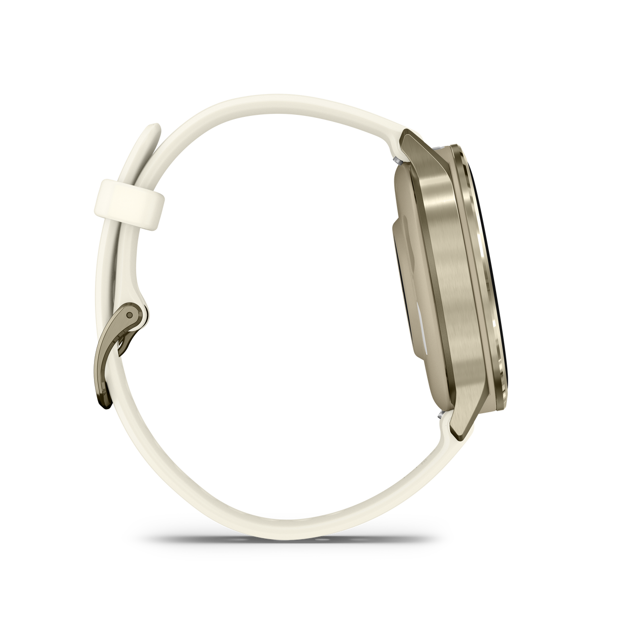 Venu® 4 - 41 mm Lunar gold con cinturino in silicone Bone