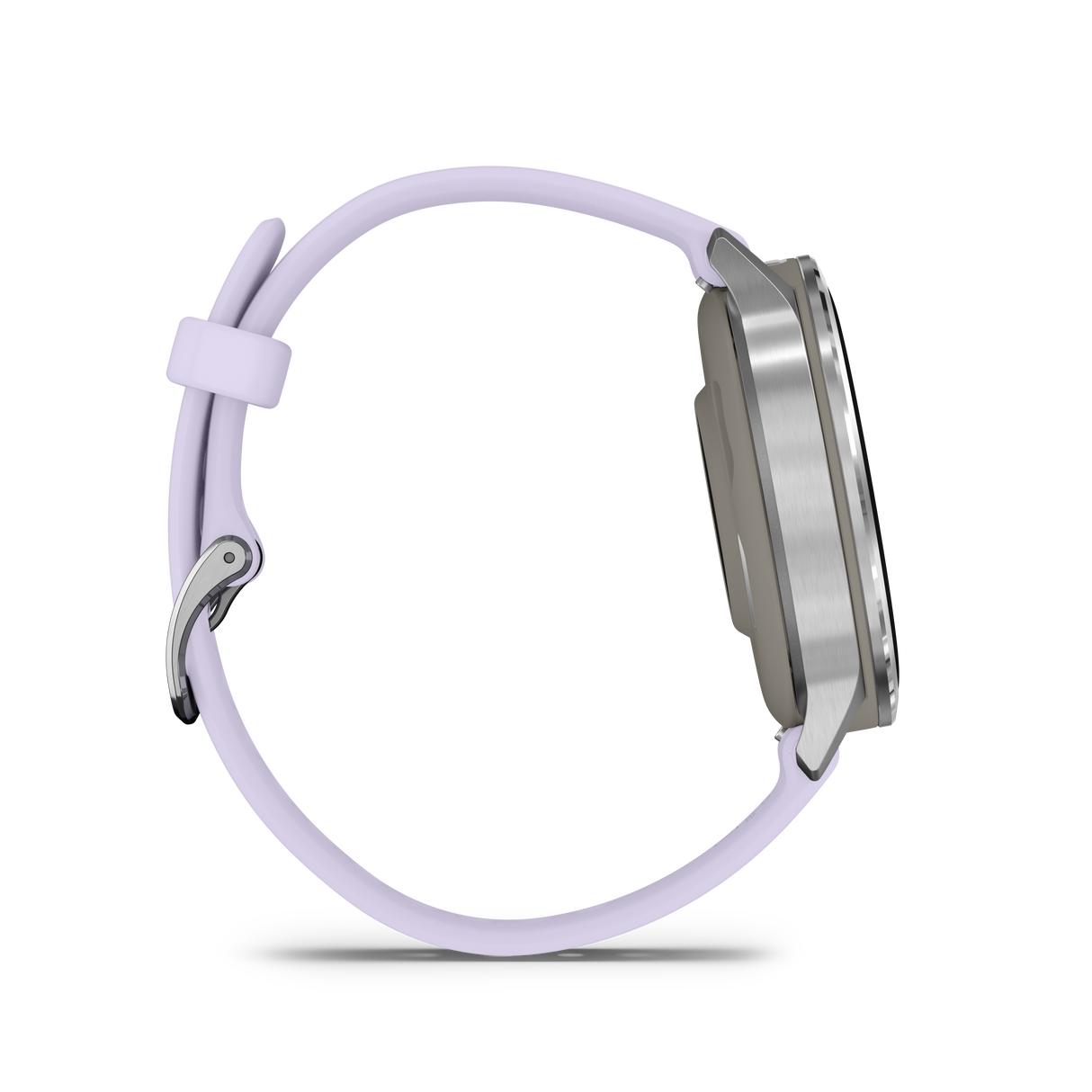 Venu® 4 - 41 mm Silver con cinturino in silicone Periwinkle