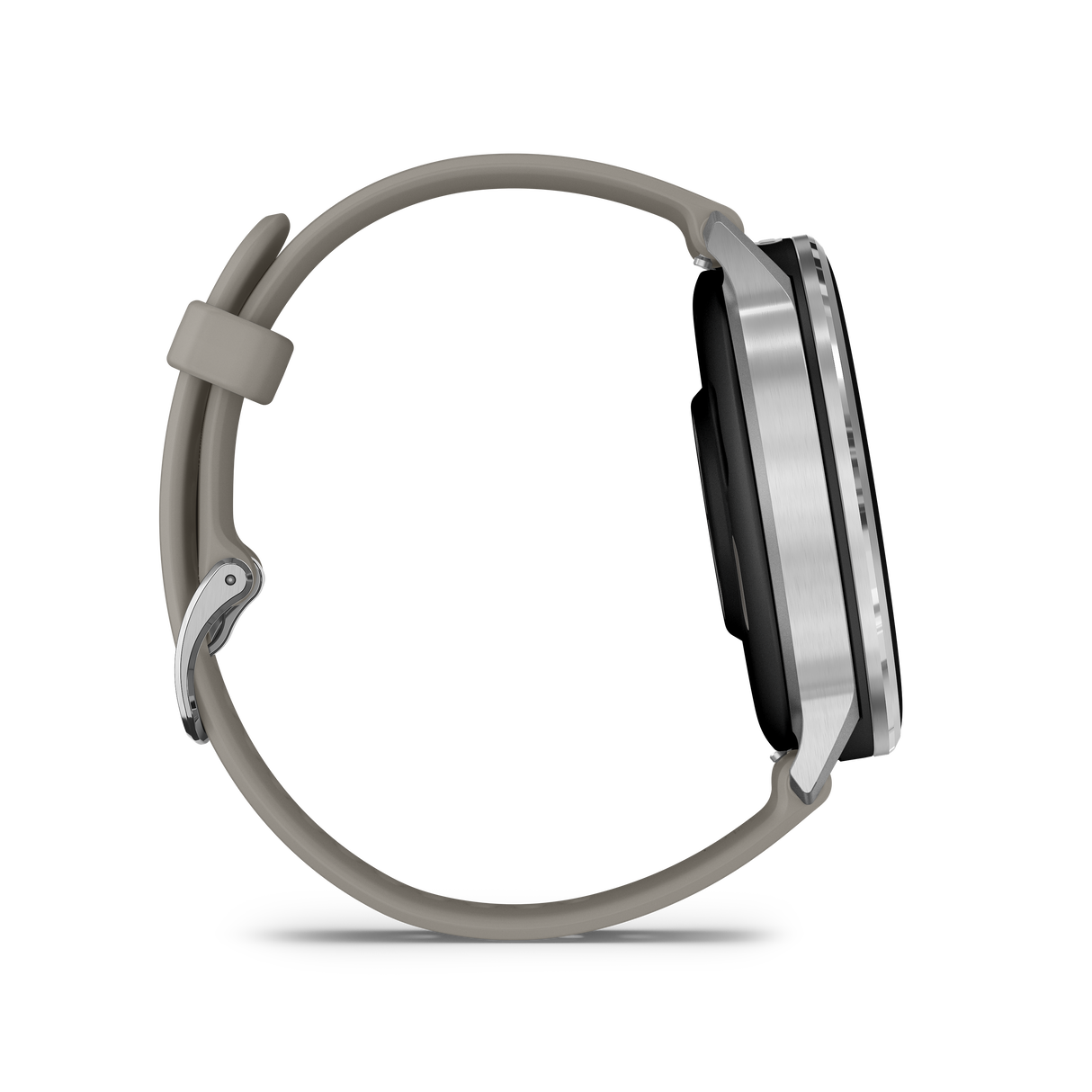 Venu® 4 - 45 mm Silver con cinturino in silicone Silver Gray