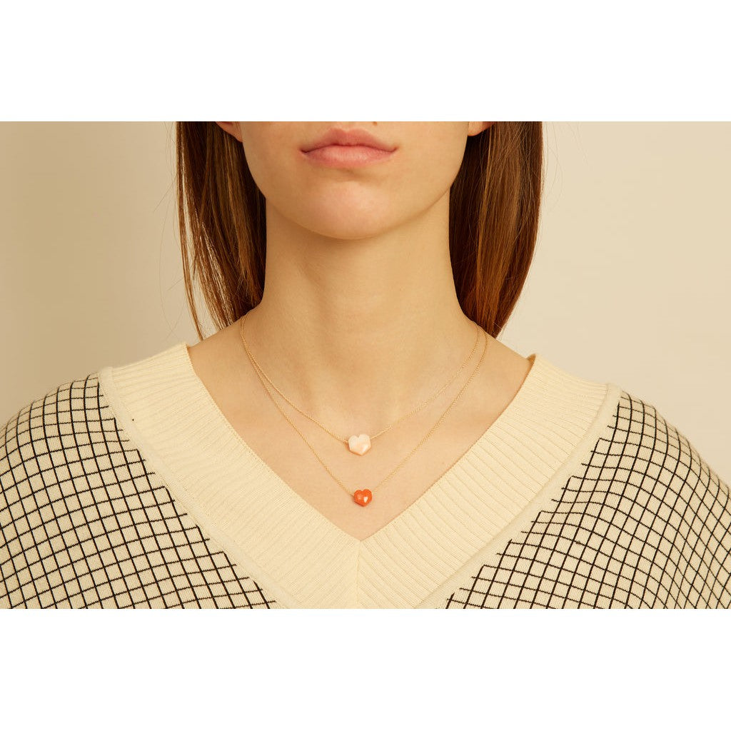 MINI CORAZON ROSSO COLLANA-Girocolli-ALIITA-Gioielleria Granarelli