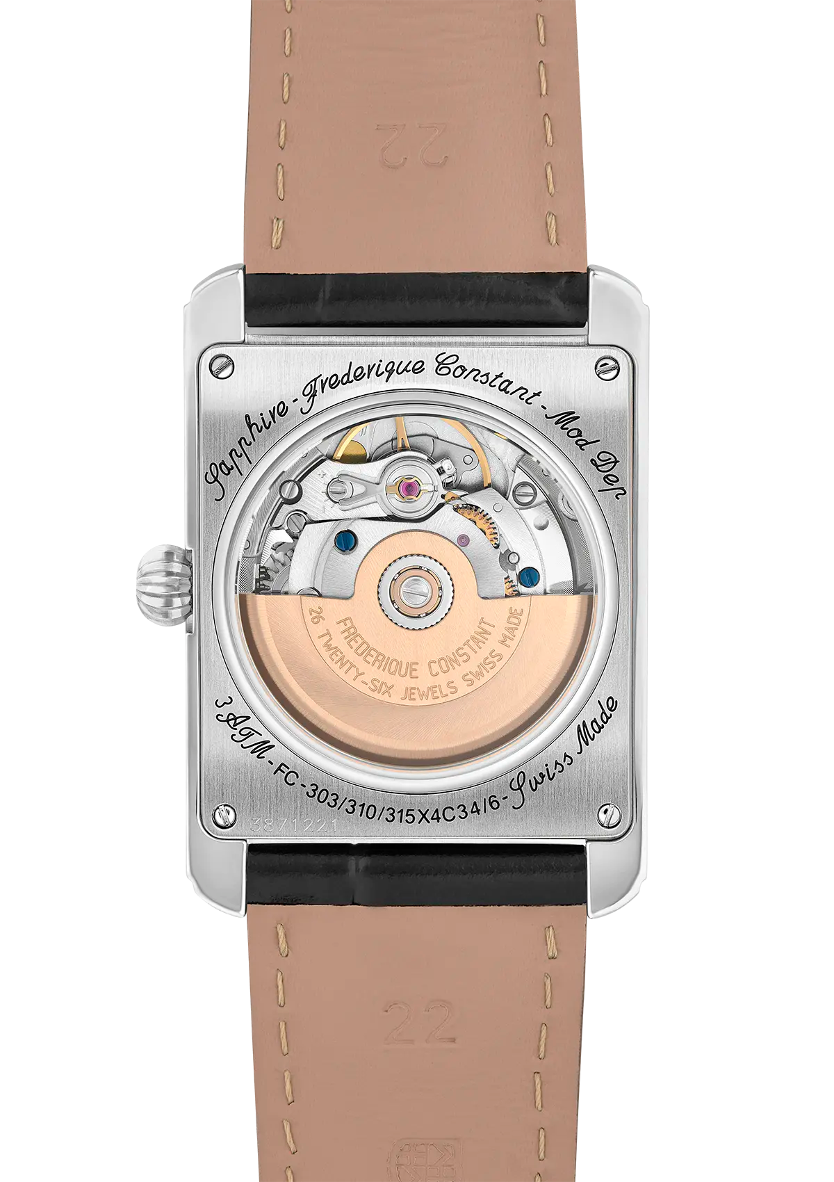 Classics Carree Heart Beat Automatico Pelle