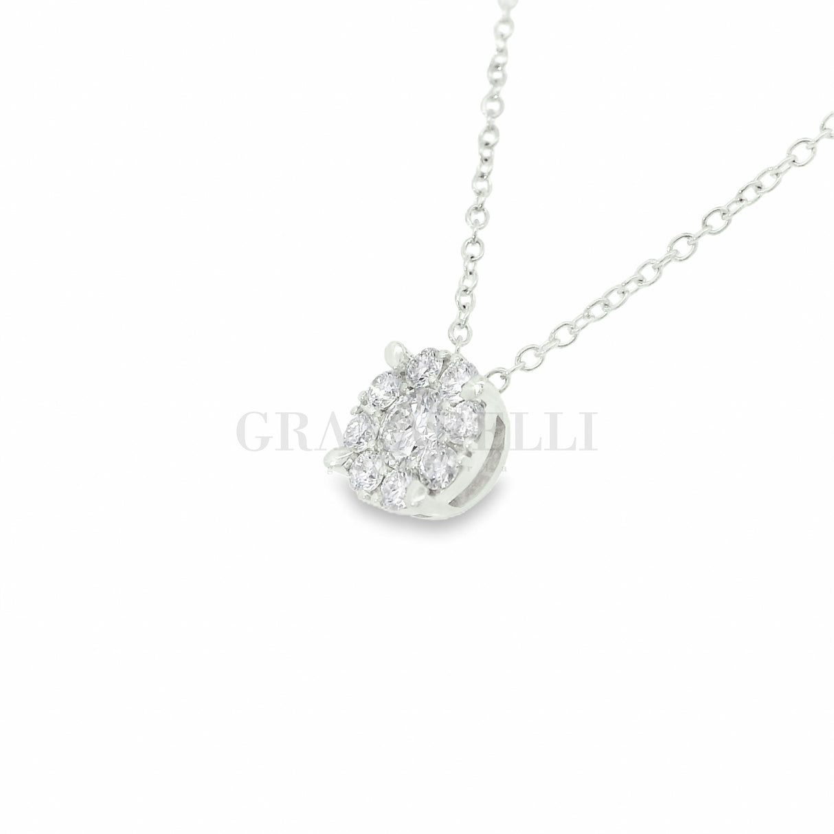 Girocollo Magic di diamanti in oro rosa 0,20ct