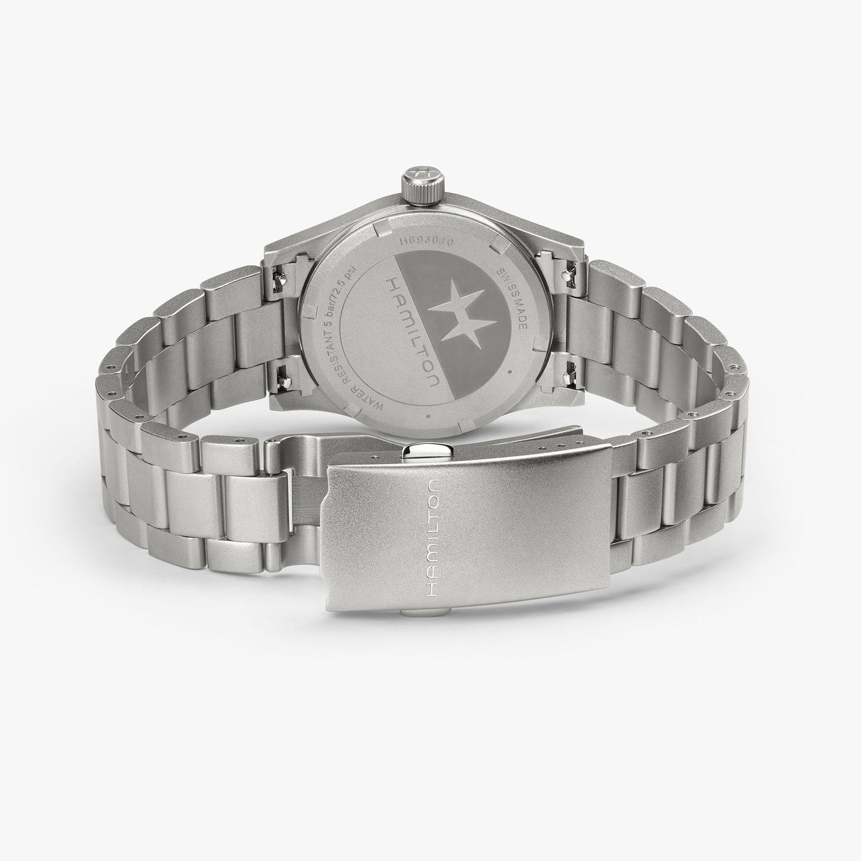 Khaki Field Quarzo Blu Acciaio 33mm-Orologi-HAMILTON-Gioielleria Granarelli