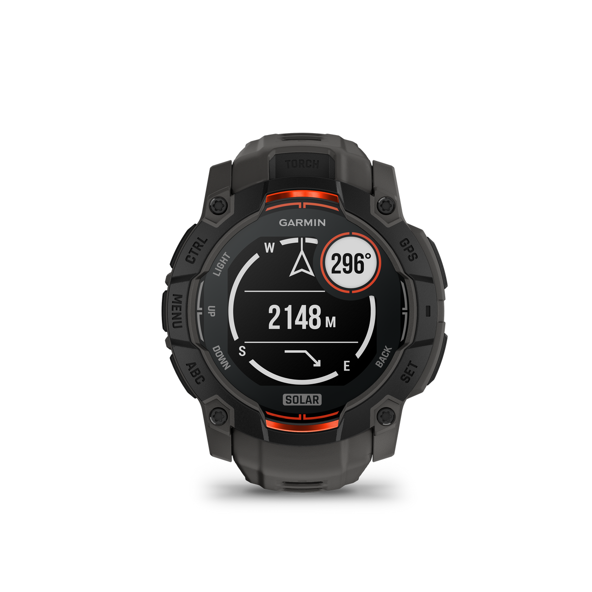 Instinct 3 – 50 mm, Solar Black-Orologi-GARMIN-Gioielleria Granarelli