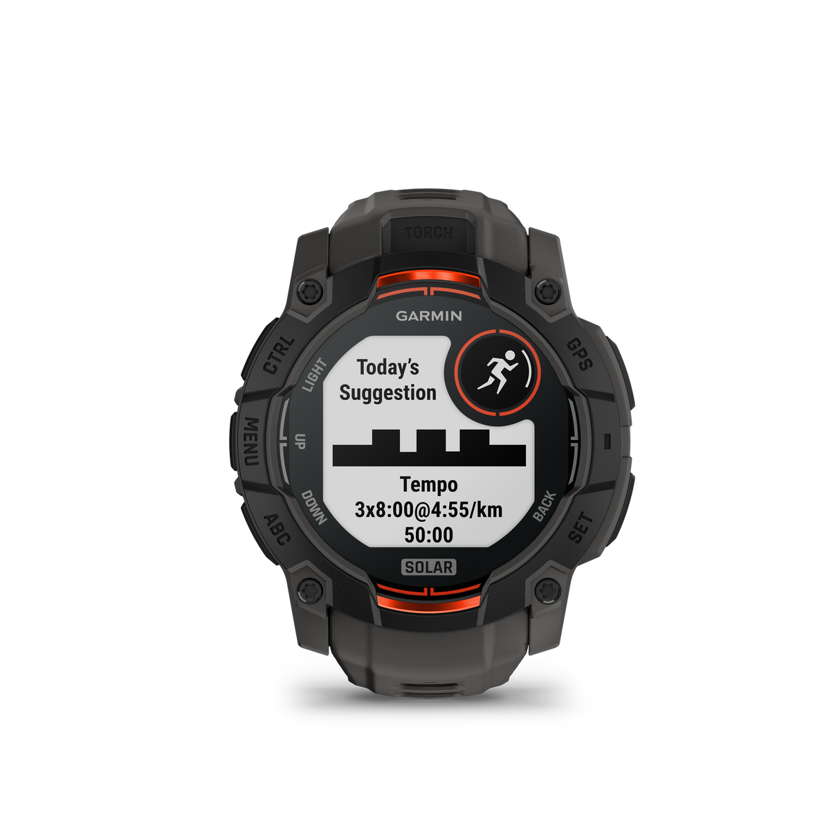 Instinct 3 – 50 mm, Solar Black-Orologi-GARMIN-Gioielleria Granarelli