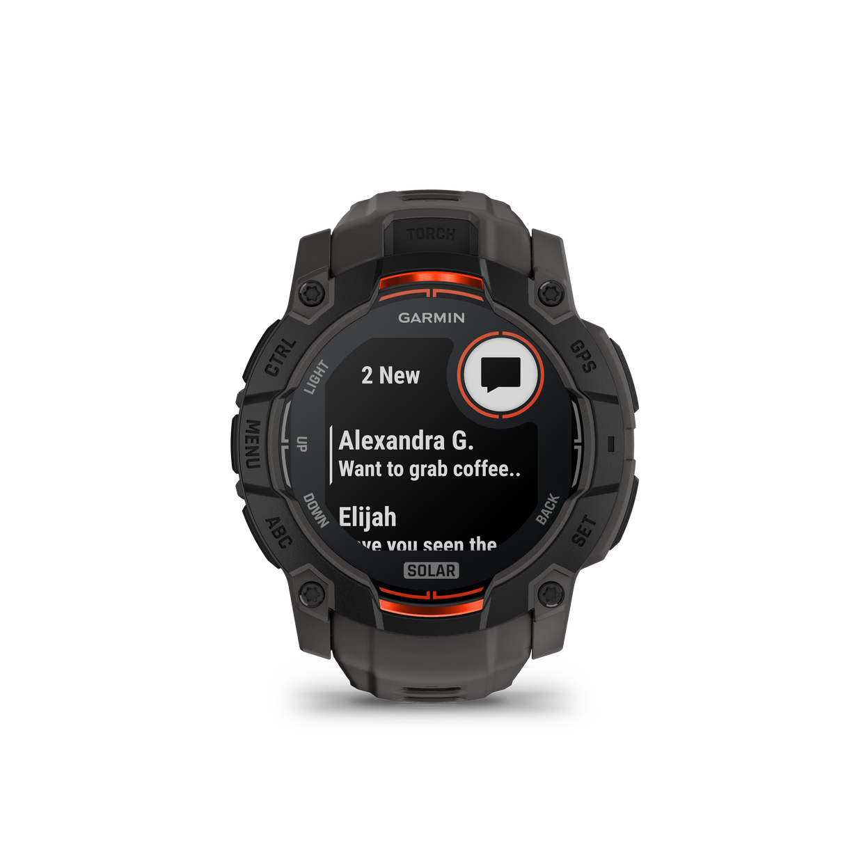 Instinct 3 – 50 mm, Solar Black-Orologi-GARMIN-Gioielleria Granarelli