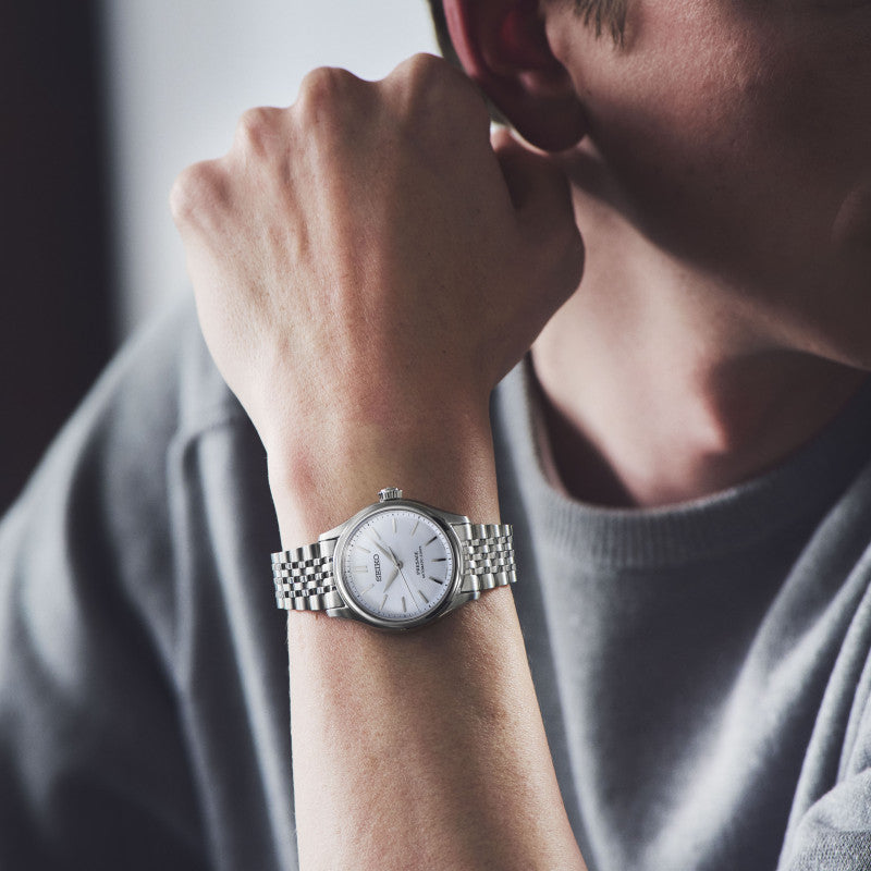 Presage Classic Automatico Acciaio Azzurro 36mm