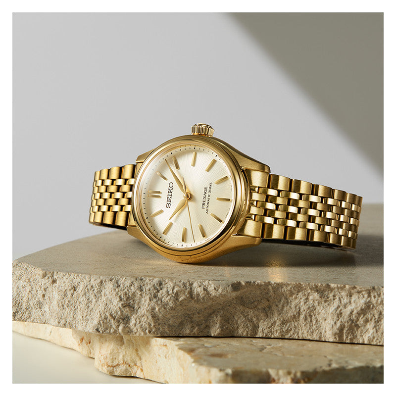 Presage Classic Automatico Dorato Acciaio 36mm