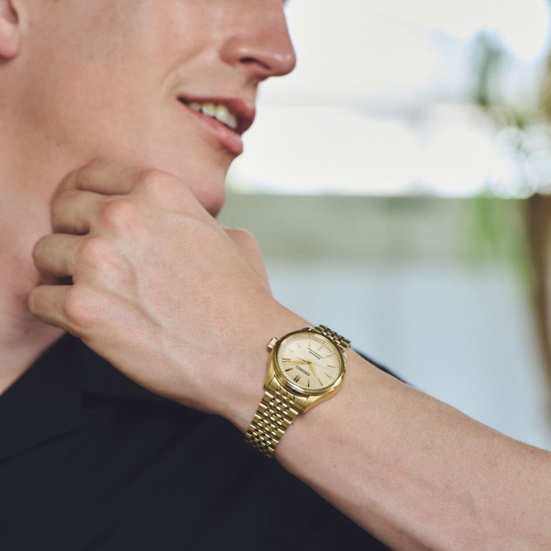 Presage Classic Automatico Dorato Acciaio 36mm