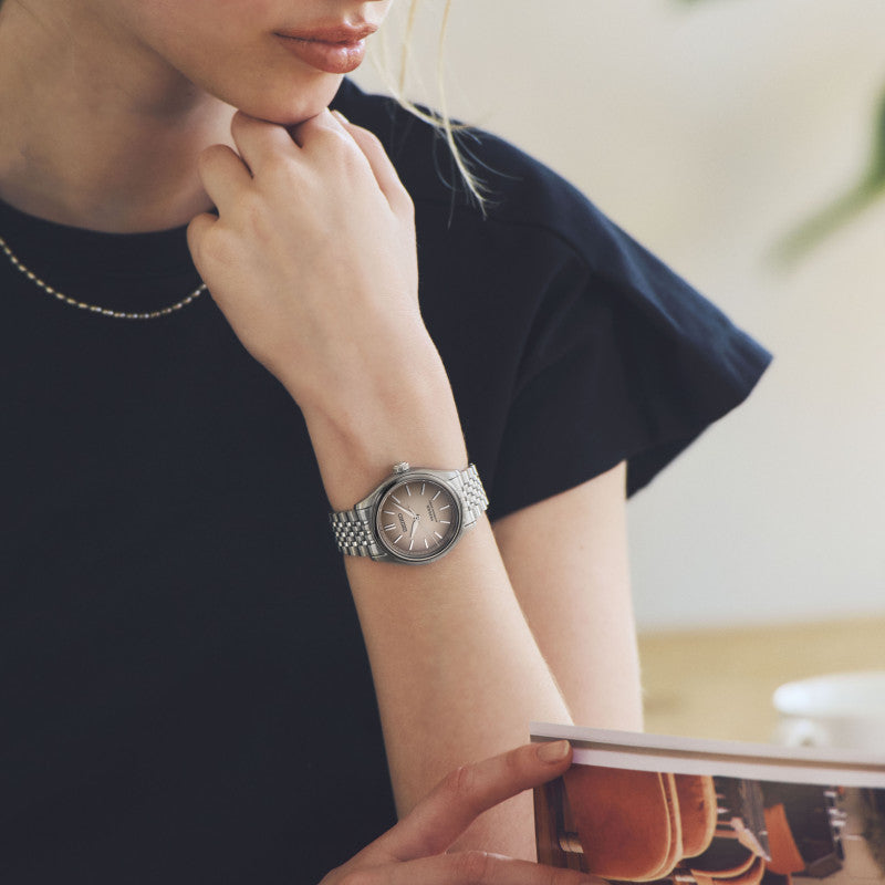 Presage Classic Automatico Acciaio Sabbia 36mm