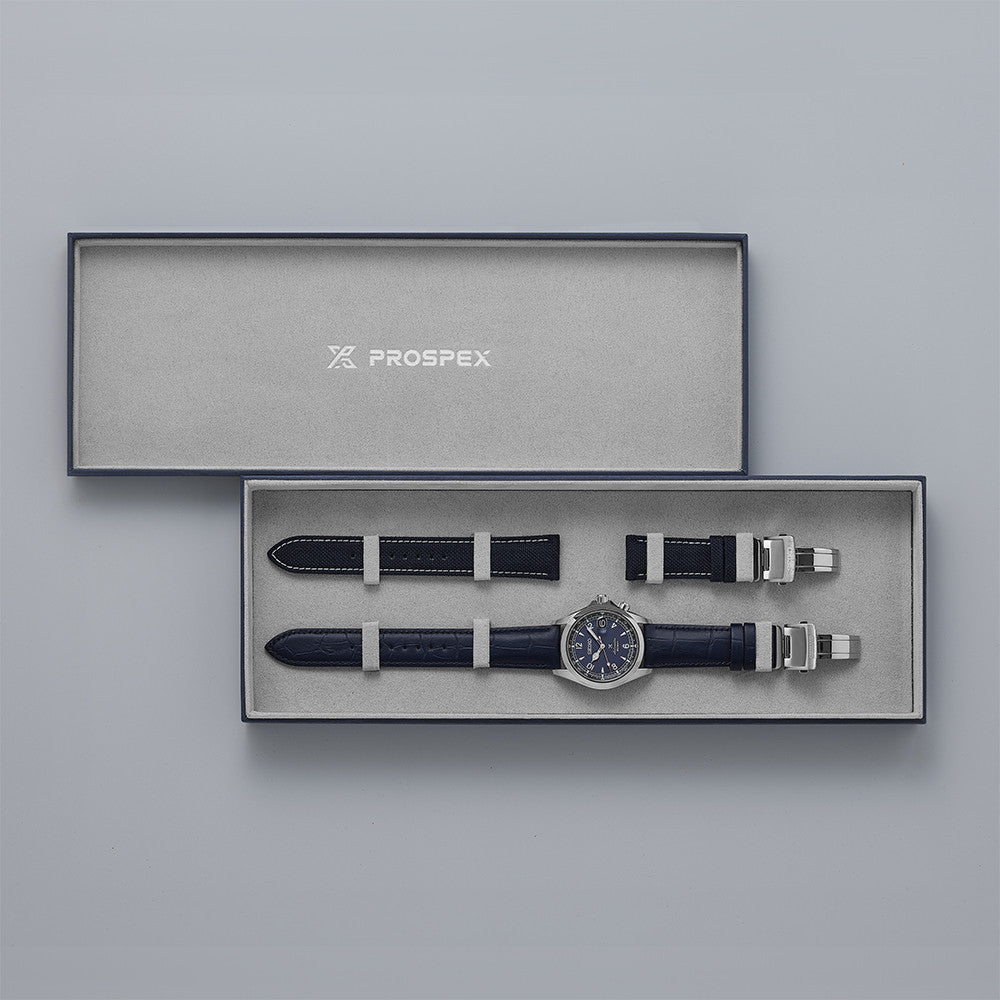 Prospex Alpinist Automatico Blu Pelle 39mm Edizione Limitata