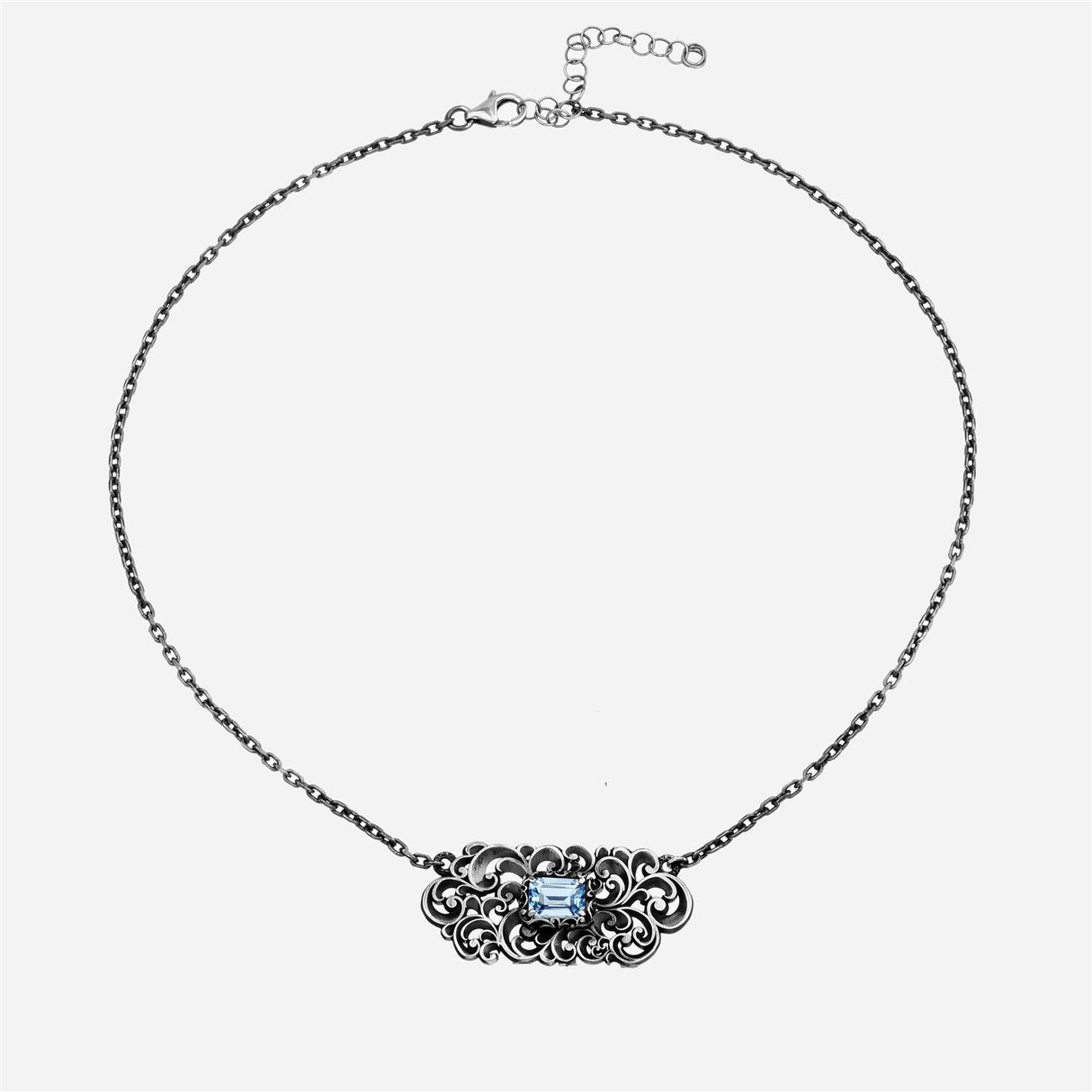 Collana Maria e Luisa Jewels topazio azzurro