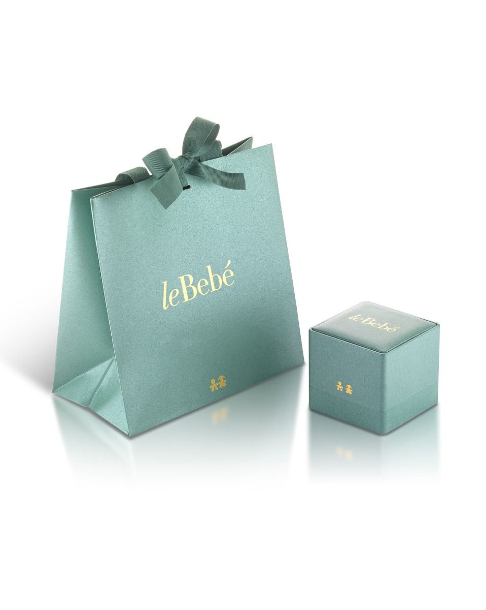 Ciondolo i Tesorini Mini Bimba in Oro Giallo