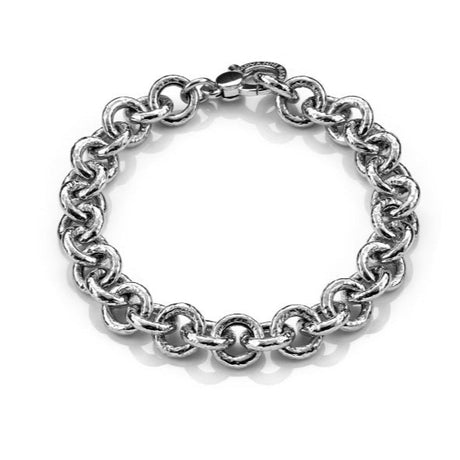 Bracciale Martellato in Argento-Bracciali-RASPINI-Gioielleria Granarelli