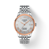 Le Locle Acciaio e Oro Rosa 39,3 mm