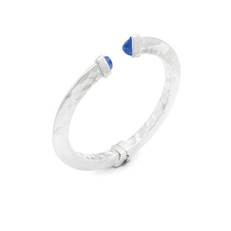 Bracciale Bangle Blue Blade Piccolo in Argento-Bracciali-RASPINI-Gioielleria Granarelli