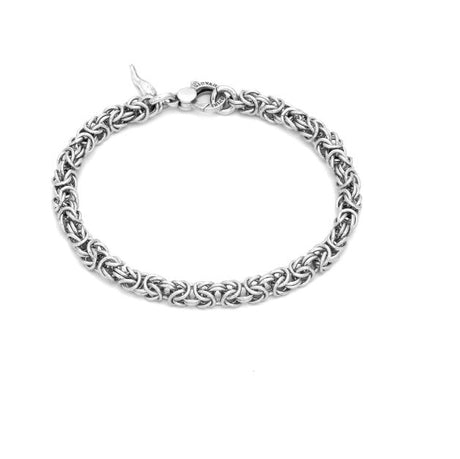 Bracciale Bizantina Mini in Argento-Bracciali-RASPINI-Gioielleria Granarelli