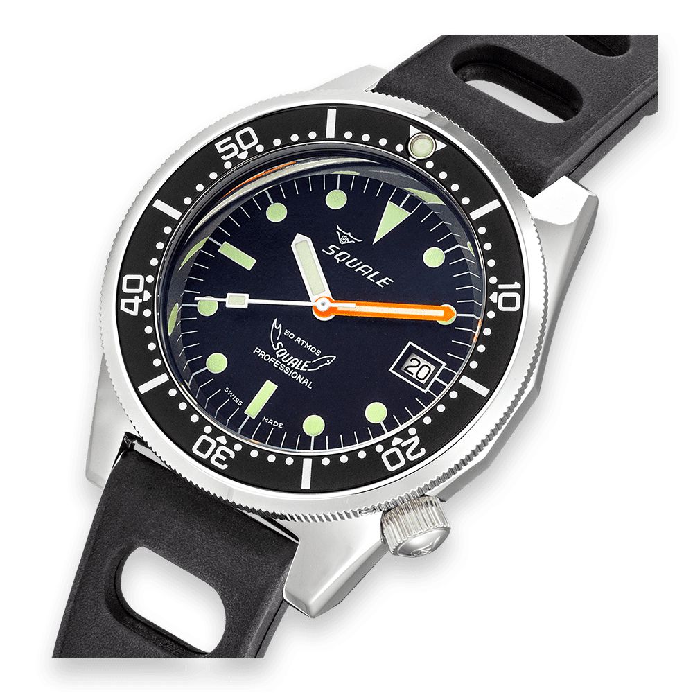 SQUALE 1521 PROFESSIONAL 50atm-SQUALE-1521CL.NT-Gioielleria Granarelli