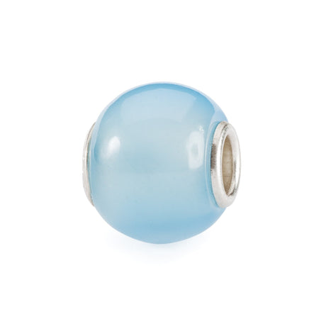 Agata Blu Chiaro Rotonda-Beads-TROLLBEADS-Gioielleria Granarelli