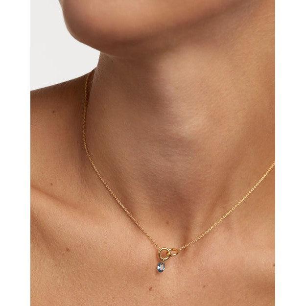 COLLANA LILY BLU-Girocolli-PDPAOLA-Gioielleria Granarelli