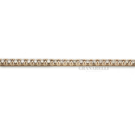 Bracciale Tennis Oro rosa e Diamanti brown 3.65-Bracciali-CRIVELLI-Gioielleria Granarelli