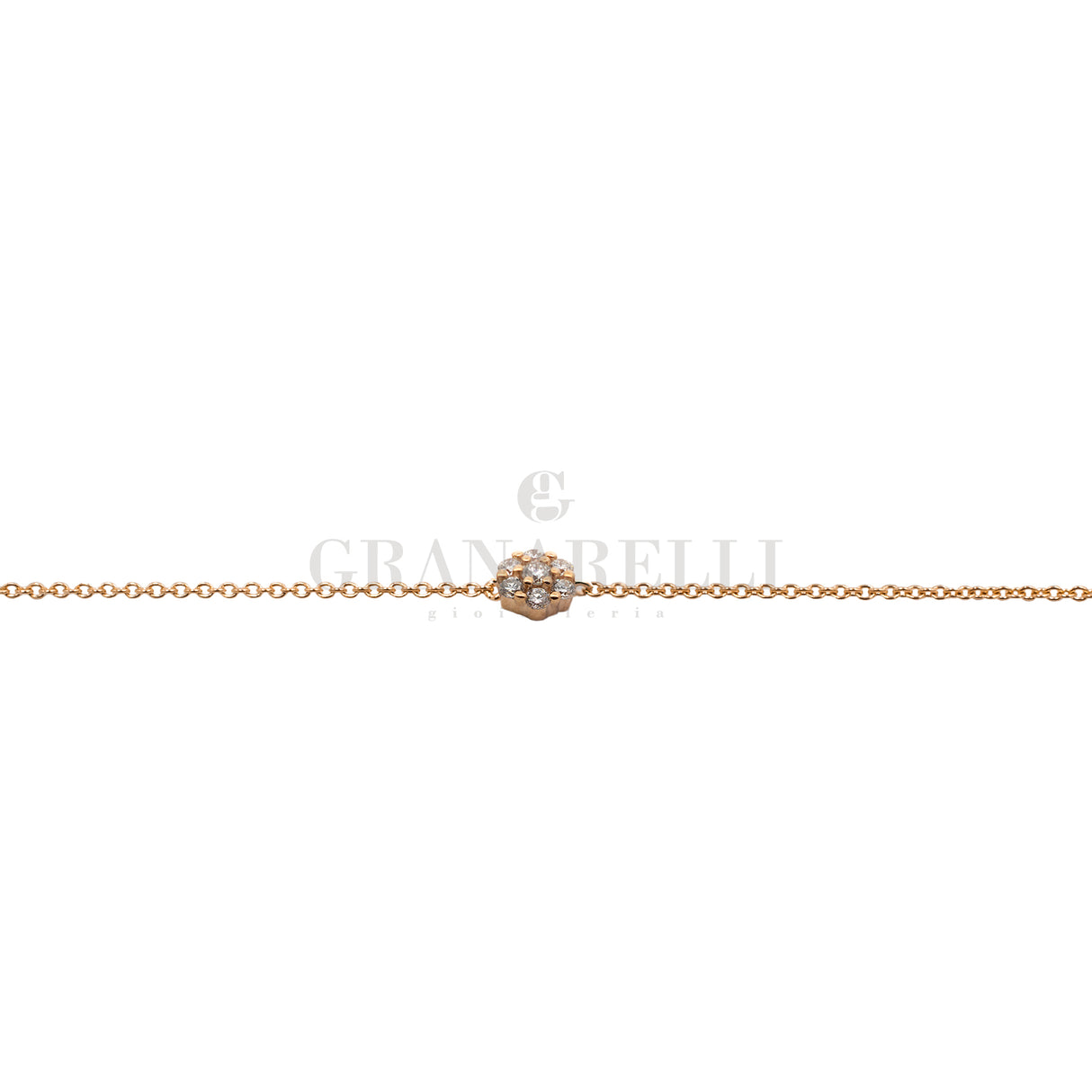 Double Rose Gold Circles Armband