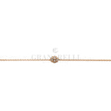 Double Rose Gold Circles Armband