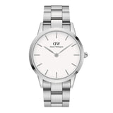 Iconic Link 28mm Silver-Orologi-DANIEL WELLINGTON-Gioielleria Granarelli